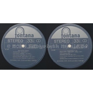 The Romeros - Ein Gitarrenfestival Mit Den Romeros • 12" Vinyl LP • EX - Labyrinth Music