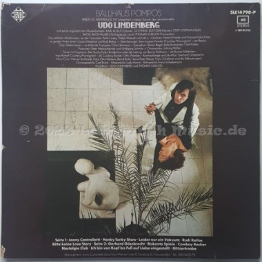 Udo Lindenberg Und Das Panikorchester - Ball Pompös • 12" Vinyl LP - Labyrinth Music