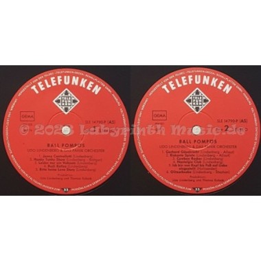 Udo Lindenberg Und Das Panikorchester - Ball Pompös • 12" Vinyl LP - Labyrinth Music