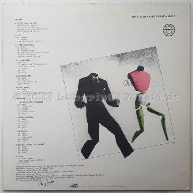 Art Fleury - Hard Fashion Girls • 12" Vinyl LP • EX - Labyrinth Music