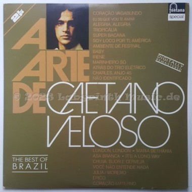 Caetano Veloso - A Arte De Caetano Veloso • 12" Vinyl LP • MINT - Labyrinth Music