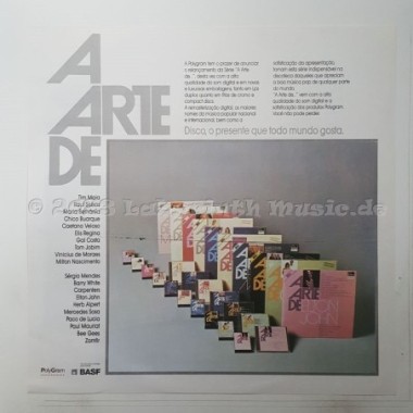 Caetano Veloso - A Arte De Caetano Veloso • 12" Vinyl LP • MINT - Labyrinth Music