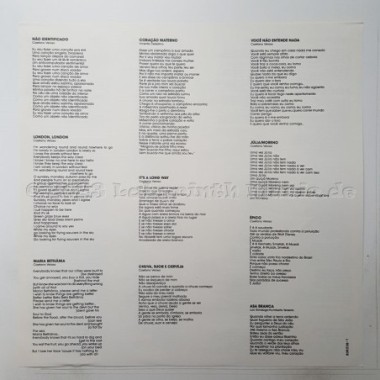 Caetano Veloso - A Arte De Caetano Veloso • 12" Vinyl LP • MINT - Labyrinth Music