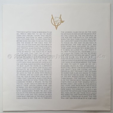 Ultravox - Rage In Eden • 12" Vinyl LP - Labyrinth Music