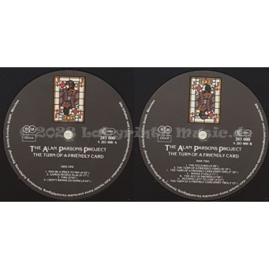 The The Alan Parsons Project - The Turn Of A Friendly Card • 12" Vinyl LP - Labyrinth Music