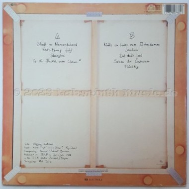 BAP - Da Capo • 12" Vinyl LP - Labyrinth Music