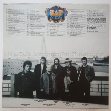 BAP - Da Capo • 12" Vinyl LP - Labyrinth Music