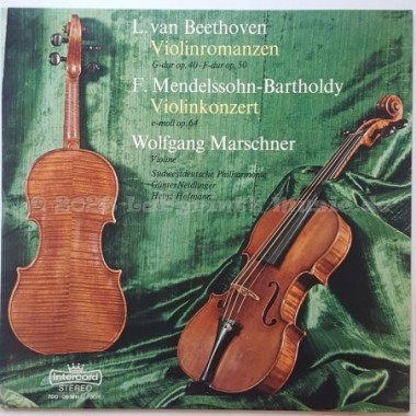 Ludwig Van Beethoven - Violinromanzen • Violinkonzert • 12" Vinyl LP - Labyrinth Music