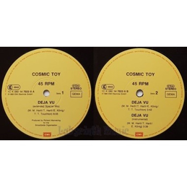 Cosmic Toy - Deja Vu • 12" Vinyl Maxi • NM - Labyrinth Music