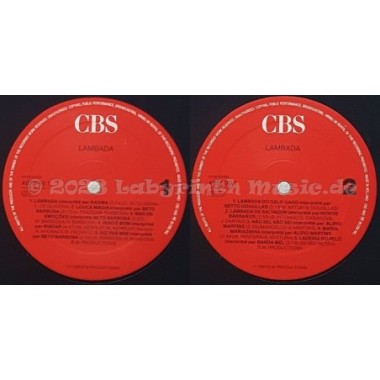 Various - Lambada • 12" Vinyl LP • MINT - Labyrinth Music