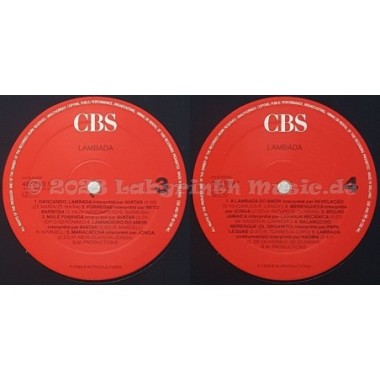 Various - Lambada • 12" Vinyl LP • MINT - Labyrinth Music