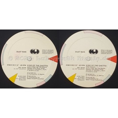 Dust Man - King Of The Ghetto • 12" Vinyl Maxi - Labyrinth Music