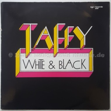 Taffy - White & Black • 12" Vinyl Maxi • EX - Labyrinth Music