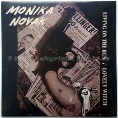 Monika Novak - Living On The Run • 12" Vinyl Maxi • MINT - Labyrinth Music