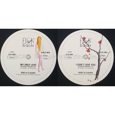 Roby & Claudia - My Only Love • 12" Vinyl Maxi • MINT - Labyrinth Music