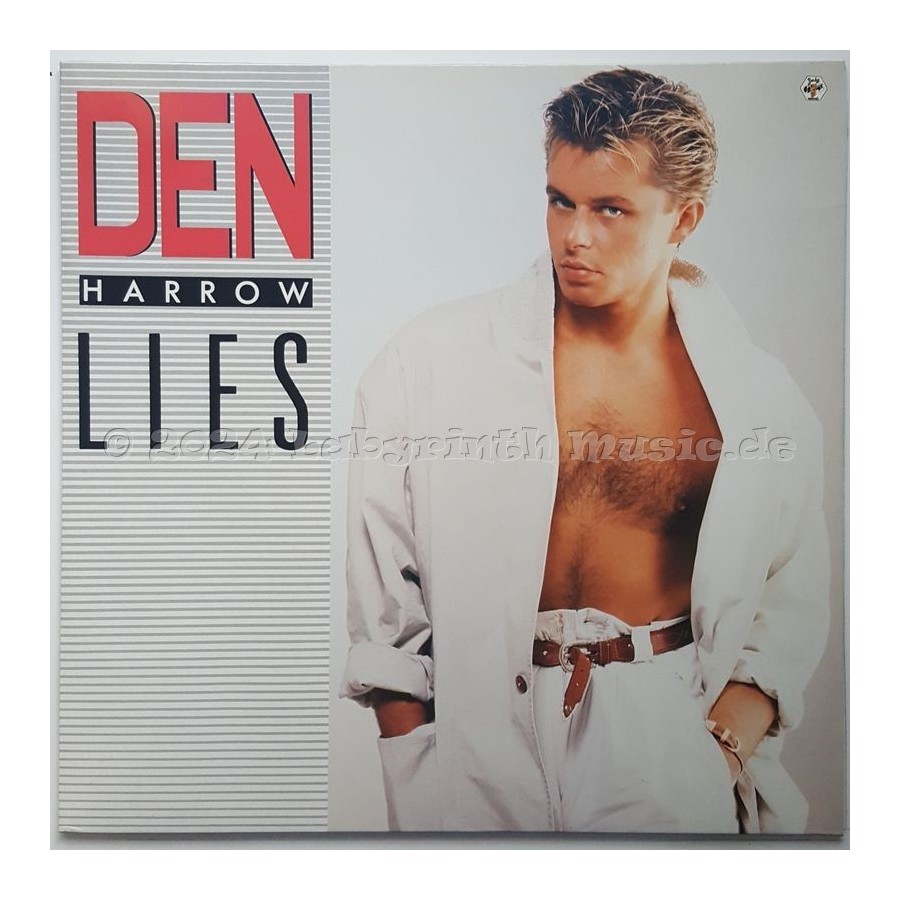 Den Harrow - Lies • LP • 12" Vinyl LP • NM - Labyrinth Music
