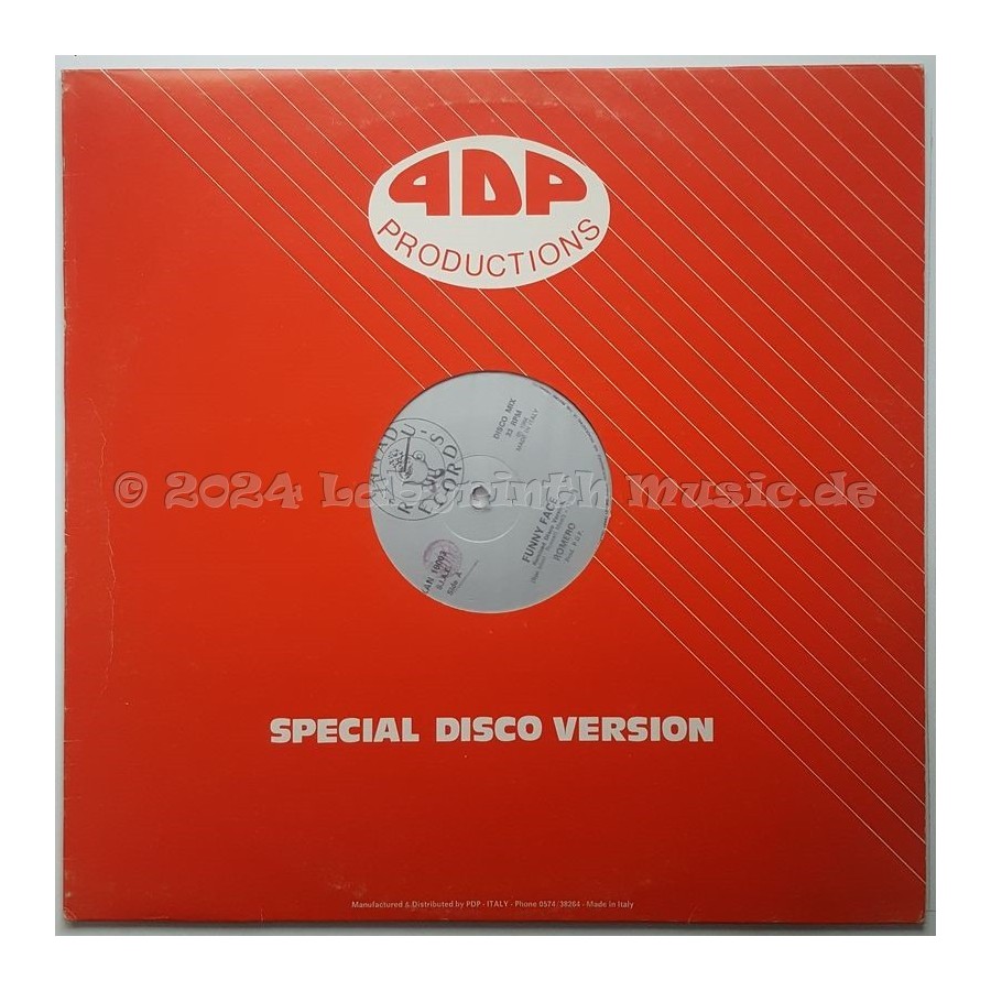 Romero - Funny Face • 12" Vinyl Maxi • EX - Labyrinth Music