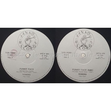 Romero - Funny Face • 12" Vinyl Maxi • EX - Labyrinth Music