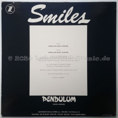 Smiles - Pendulum • 12" Vinyl Maxi • EX - Labyrinth Music
