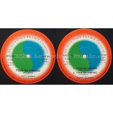Tutti Quanti - Tous En Kimono • 12" Vinyl Maxi • EX - Labyrinth Music