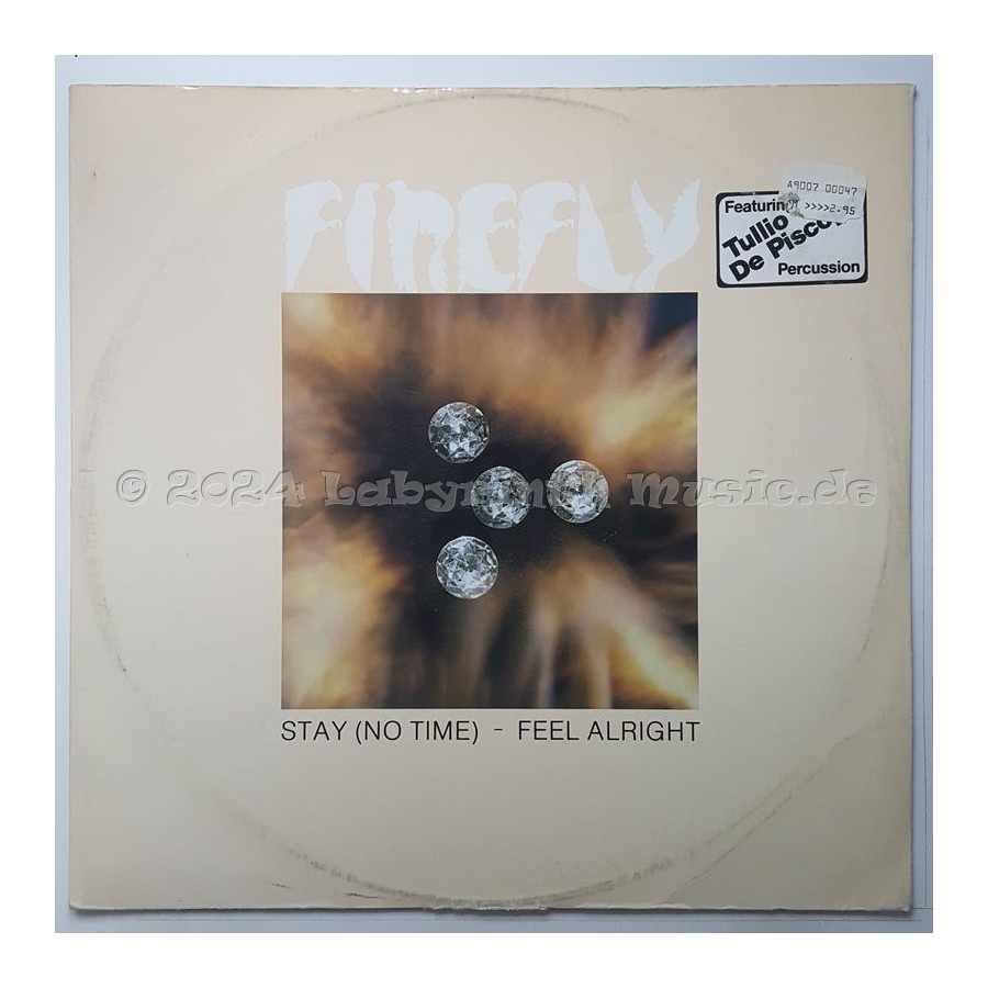 Firefly - Stay (No Time) • 12" Vinyl Maxi - Labyrinth Music