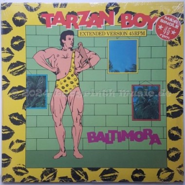Baltimora - Tarzan Boy • Extended Version • 12" Vinyl Maxi • MINT - Labyrinth Music