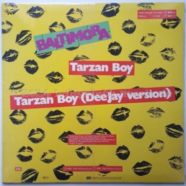 Baltimora - Tarzan Boy • Extended Version • 12" Vinyl Maxi • MINT - Labyrinth Music