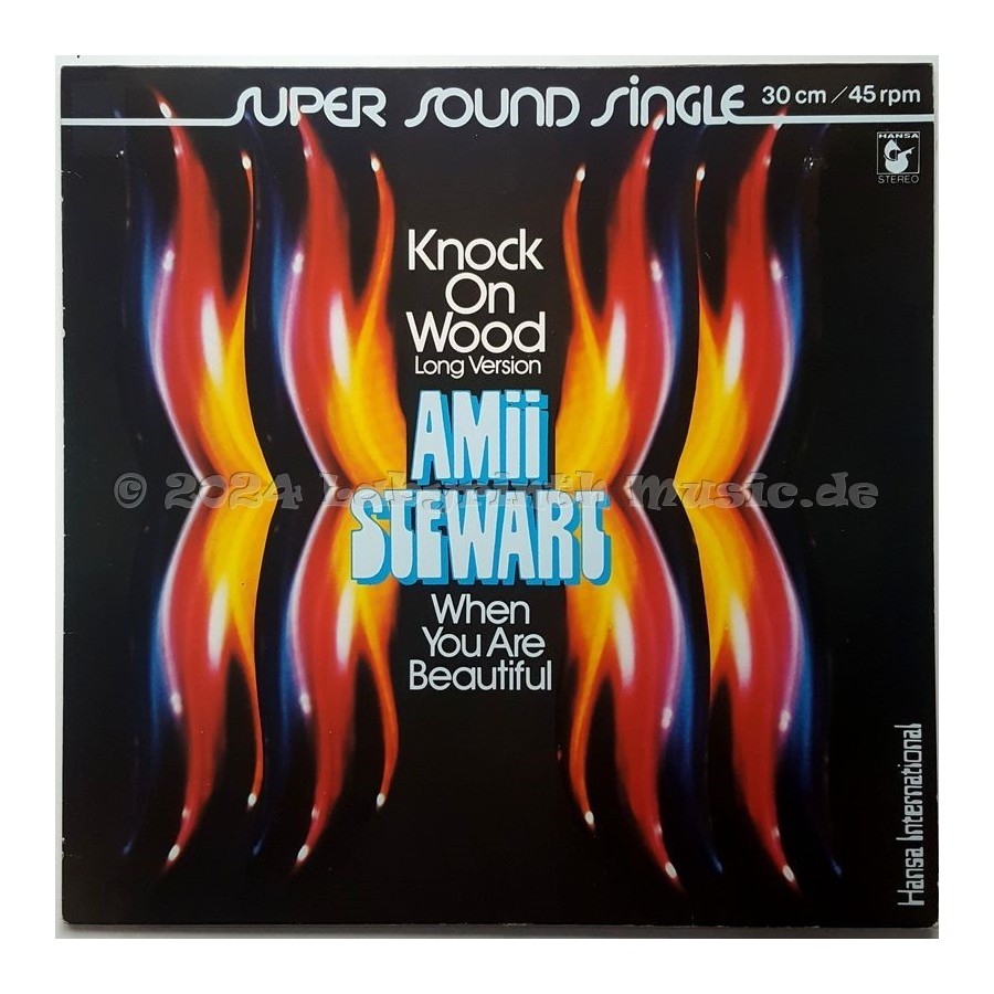 Amii Stewart - Knock On Wood • 12" Vinyl Maxi • EX - Labyrinth Music