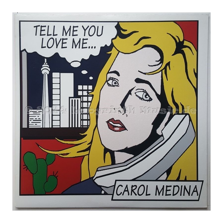 Carol Medina - Tell Me You Love Me • 12" Vinyl Maxi • NM - Labyrinth Music