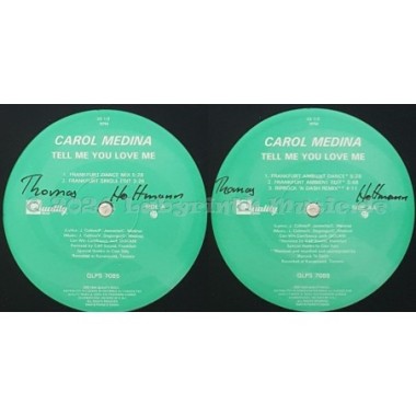 Carol Medina - Tell Me You Love Me • 12" Vinyl Maxi • NM - Labyrinth Music