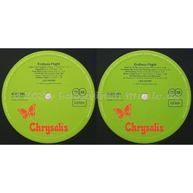 Leo Sayer - Endless Flight • 12" Vinyl LP - Labyrinth Music