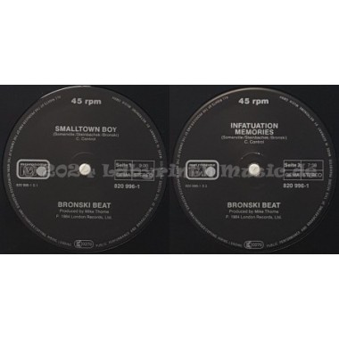 Bronski Beat - Smalltown Boy • 12" Vinyl Maxi • NM - Labyrinth Music