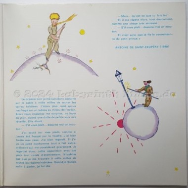 Antoine De Saint-Exupéry - Le Petit Prince • 12" Vinyl LP • NM - Labyrinth Music
