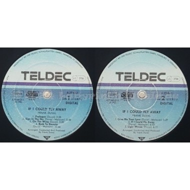 Frank Duval - If I Could Fly Away • 12" Vinyl LP - Labyrinth Music