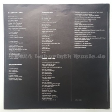 Frank Duval - If I Could Fly Away • 12" Vinyl LP - Labyrinth Music