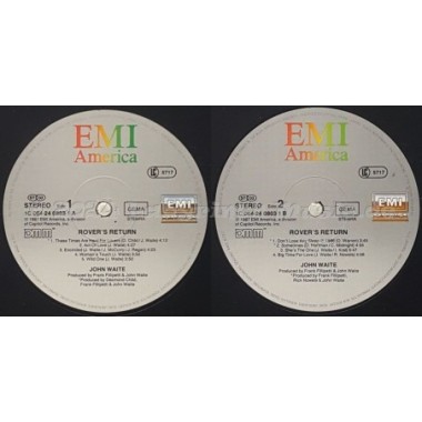 John Waite - Rover's Return • 12" Vinyl LP • NM - Labyrinth Music