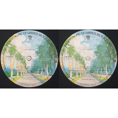 Seals & Crofts - Get Closer • 12" Vinyl LP • EX - Labyrinth Music