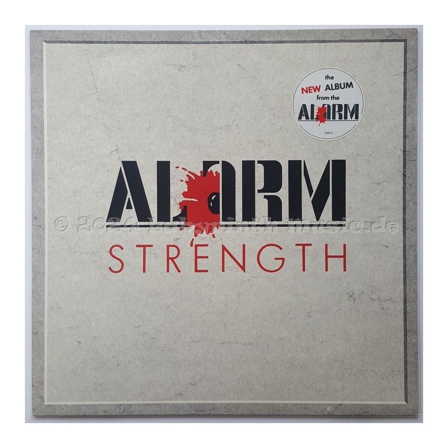 The Alarm - Strength • 12" Vinyl LP - Labyrinth Music