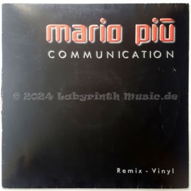 Mario Più - Communication • Remix-Vinyl • 12" Vinyl Maxi - Labyrinth Music