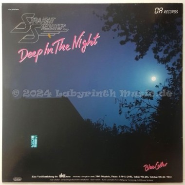 Straight Shooter - Deep In The Night • 12" Vinyl Maxi • EX - Labyrinth Music