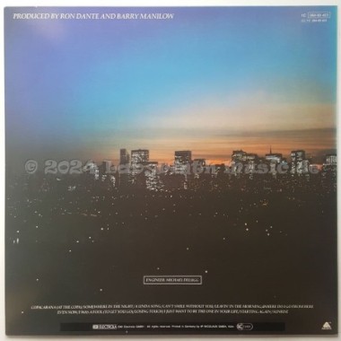 Barry Manilow - Even Now • 12" Vinyl LP • NM - Labyrinth Music