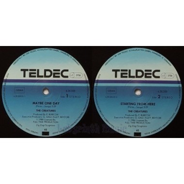 The Creatures - Maybe One Day • 12" Vinyl Maxi • EX - Labyrinth Music