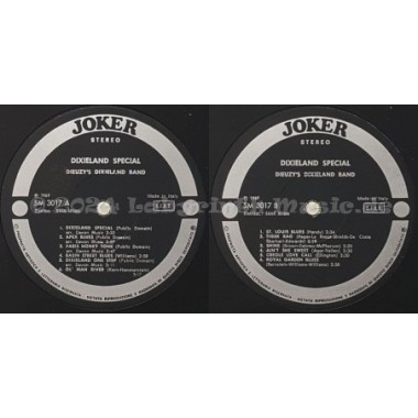 Dieuzy's Dixieland Band - Dixieland Special • 12" Vinyl LP - Labyrinth Music