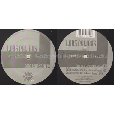 Lars Palmas - Gang Bang Society • 12" Vinyl Maxi - Labyrinth Music