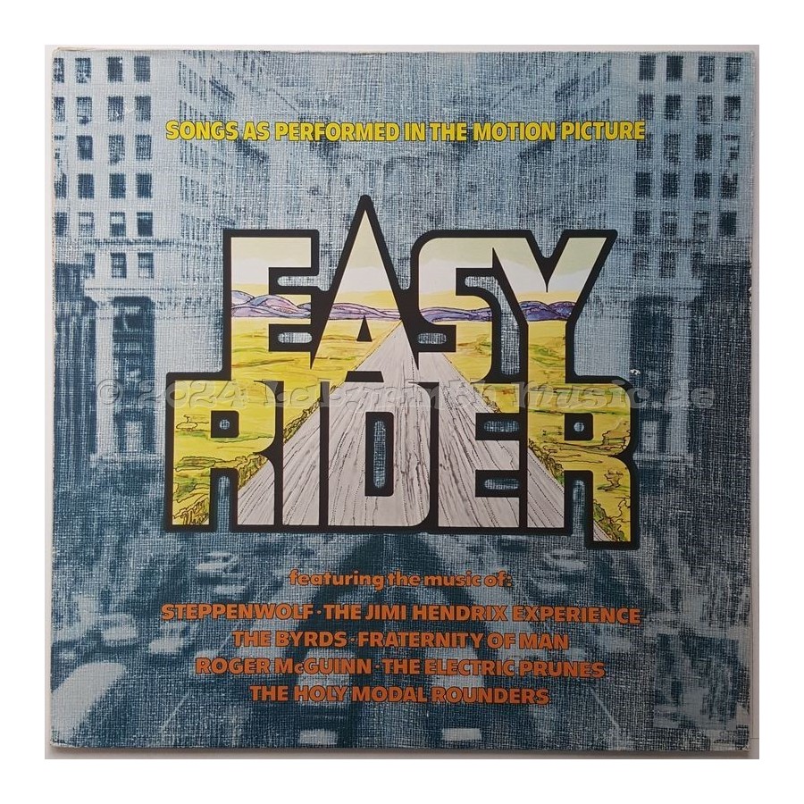 Various - Easy Rider - Songs As Performed In The Motion Picture • 12" Vinyl LP • EX - Labyrinth Music