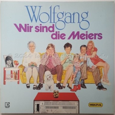 Wolfgang Hofer - Wir Sind Die Meiers • 12" Vinyl LP • EX - Labyrinth Music