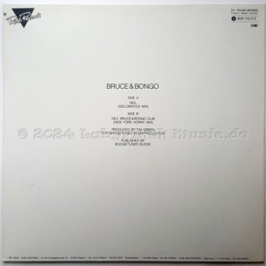 Bruce & Bongo - Geil • 12" Vinyl Maxi • MINT - Labyrinth Music