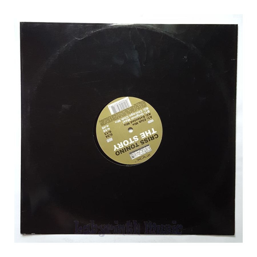 Criss Tonino - The Story • 12" Vinyl Maxi - Labyrinth Music