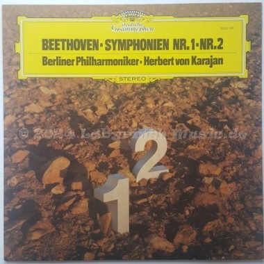 Ludwig Van Beethoven - Symphonien Nr.1 • Nr.2 • 12" Vinyl LP • MINT - Labyrinth Music