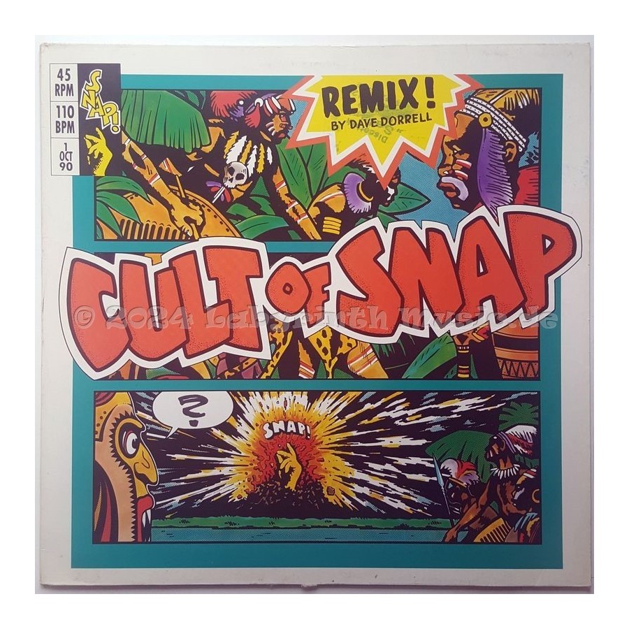Snap! - Cult Of Snap • Remix By Dave Dorrell • 12" Vinyl Maxi • EX - Labyrinth Music